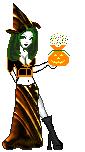 Gif Halloween sorcière
